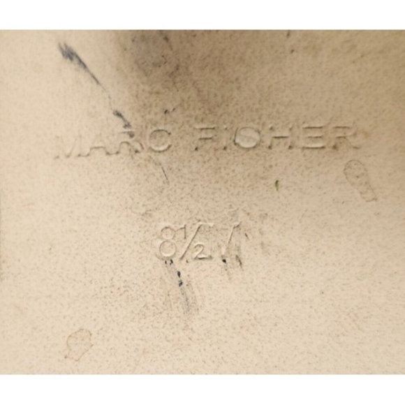 Marc Fisher Women's SZ 8.5 Wishing Mules Black Velvet Studded Slip On Loafers - Picture 10 of 12